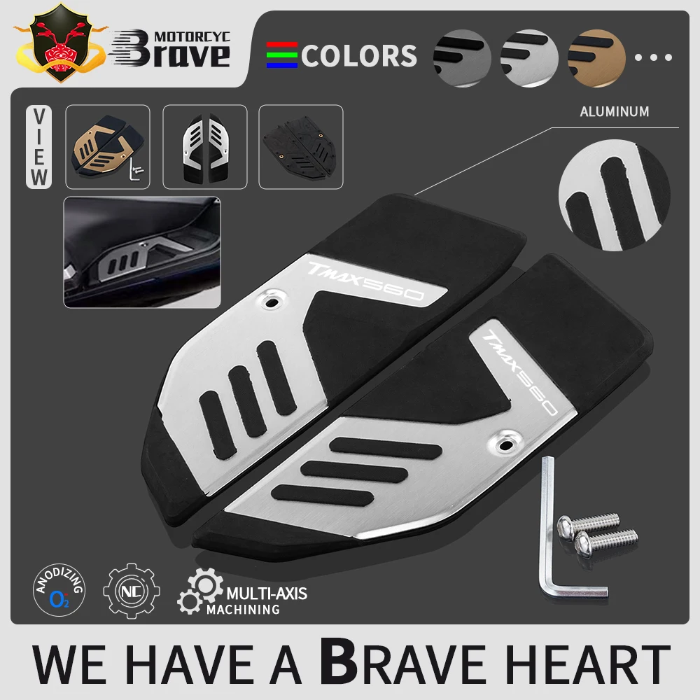 Подножки для мотоцикла TMAX 560 2020 2021 2022 tmax560 tech max techmax