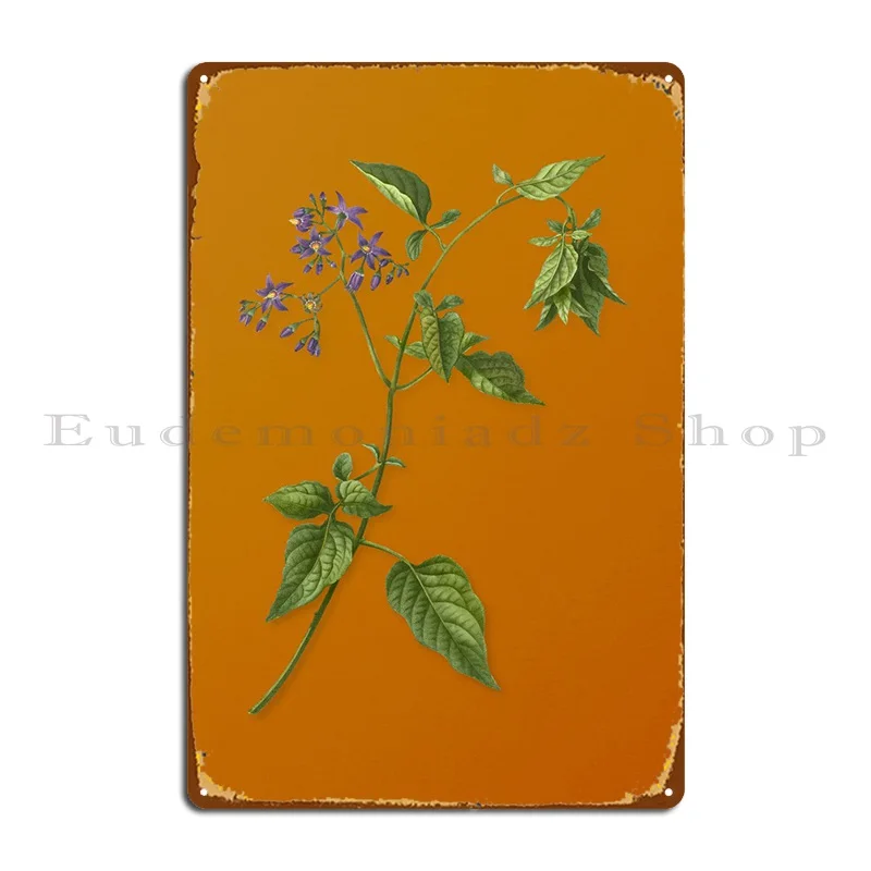 

Винтажный горький цветок, металлический знак, Настенная роспись, настенная пещера для бара на заказ, забавный жестяной знак, плакат