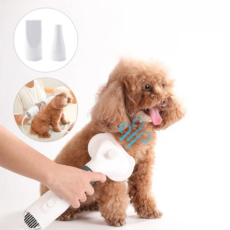 

3 in1 Pet Dog Body Dryer Quiet Dog Hair Dryers &Comb Brush Grooming Kitten Cat Hair Comb Puppy Fur Blower Low Noise Temprature