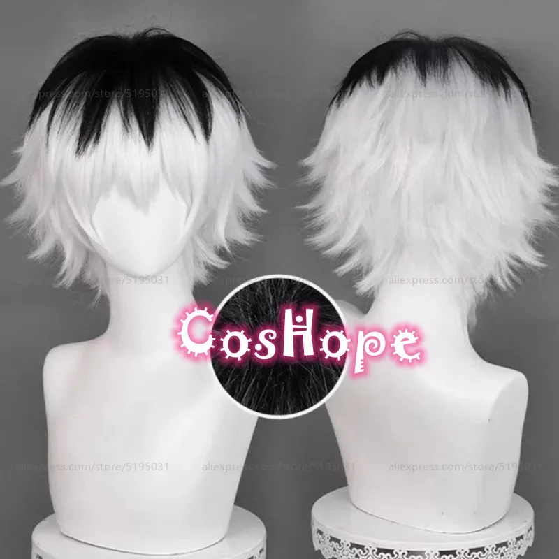 Парик для косплея Sayaki haose термостойкие синтетические волосы аниме 30 см