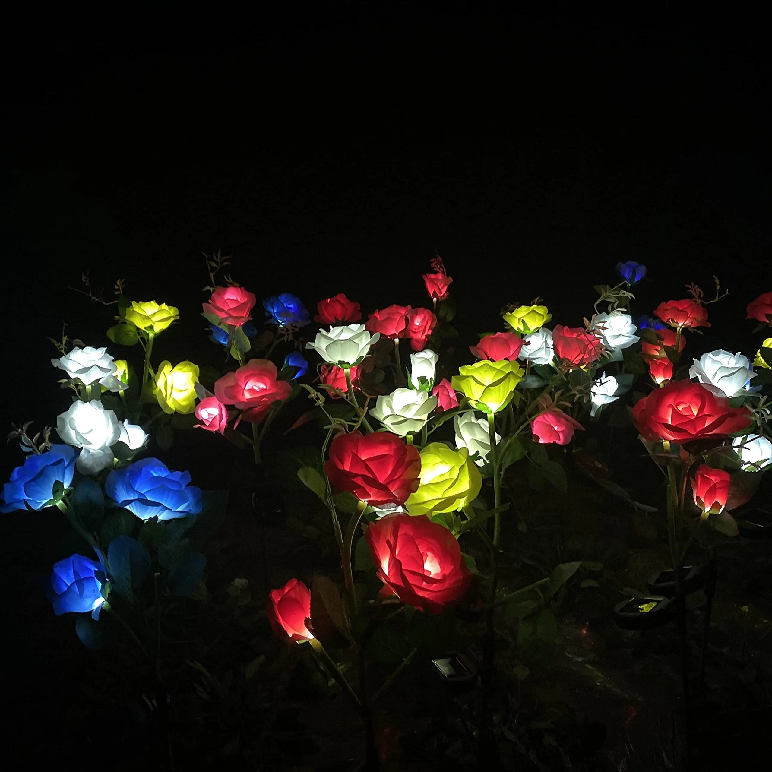 Светодиодный светильник на солнечной батарее водонепроницаемый садовый