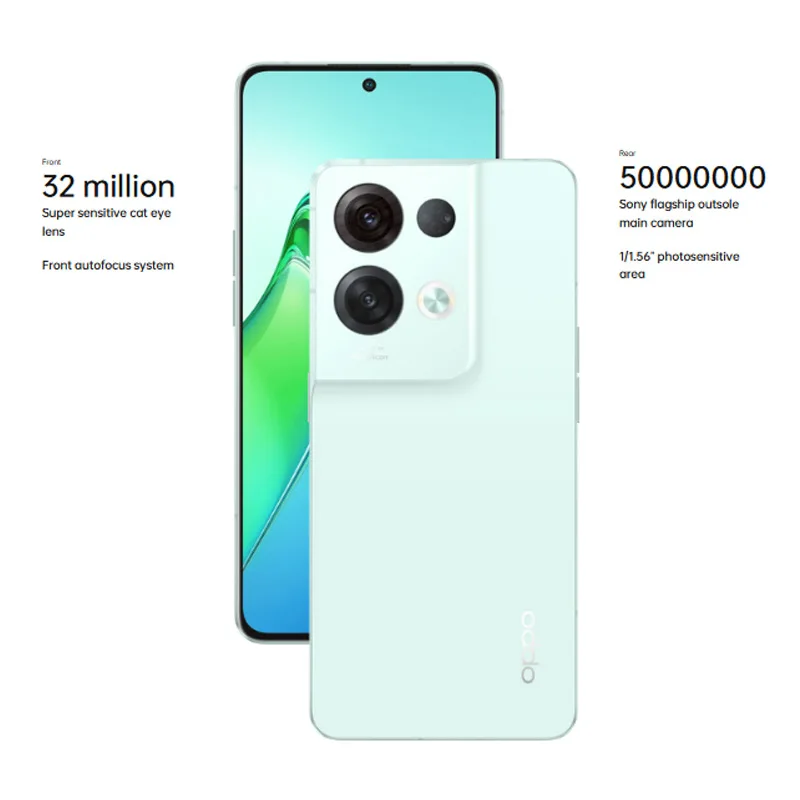 oppo reno8 pro dimensity 8100 max self developed image chip 50 million sony main camera 5g mobile phone free global shipping