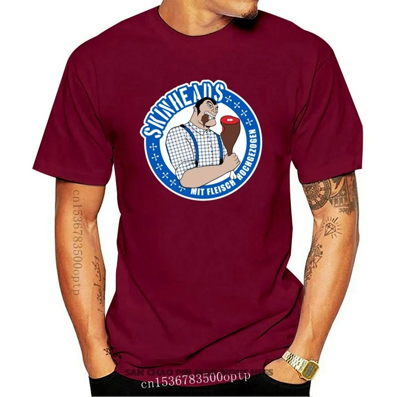 

T-Shirt Skinheads Mit Fleisch hochgezogen oi skins 69 way of life spass ska