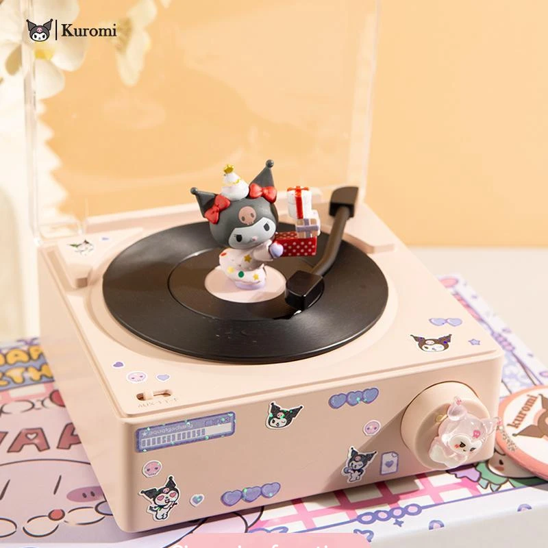 2023 Kawaii Sanrio My Melody Kuromi аниме беспроводной Bluetooth стерео Рабочий стол портативный