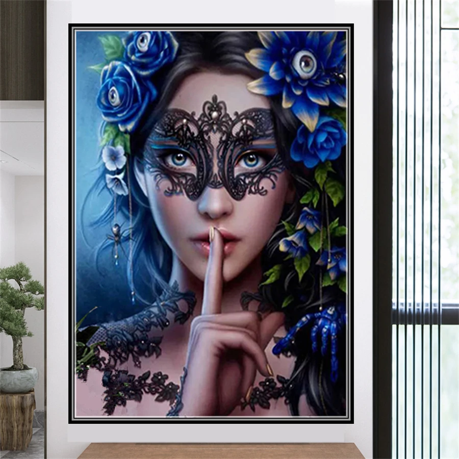 

People Beauty Lady DIY 5D Diamond Painting Love Full Drill Square Embroidery Mosaic Art Picture Of Rhinestones Home Decor Gifts