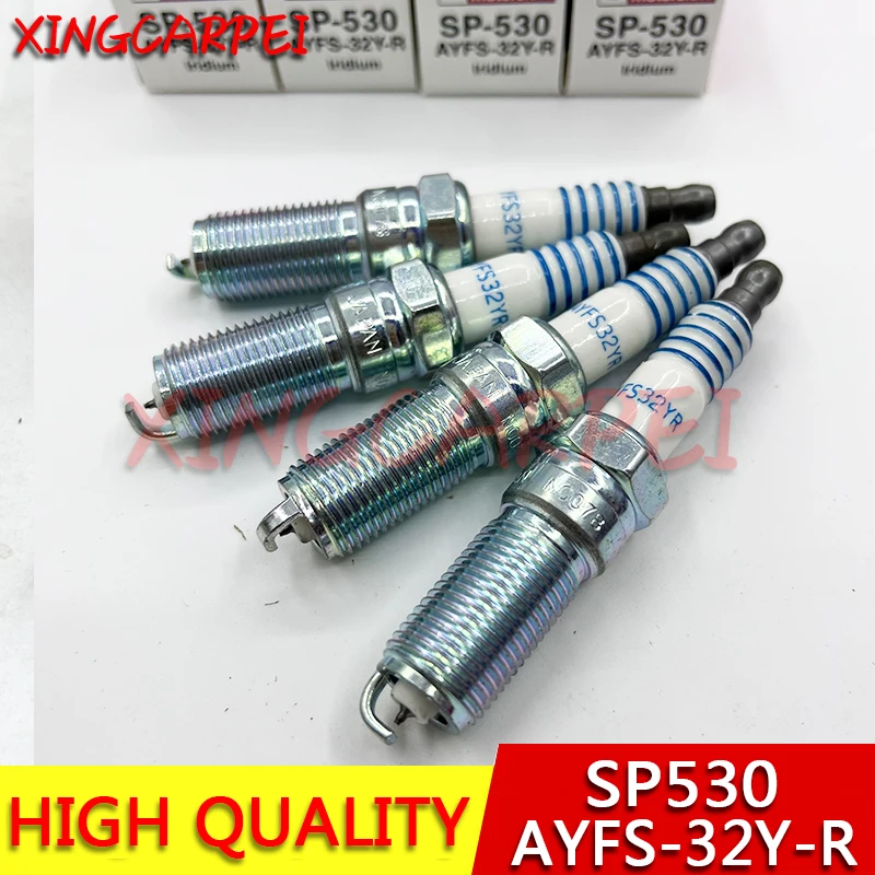 

4 шт. SP530 иридиевая Свеча зажигания для Ford C-MAX Escape Fusion Transit Connect для Mazda 3 6 для Mercury Mariner Milan SP530 AYFS32YR
