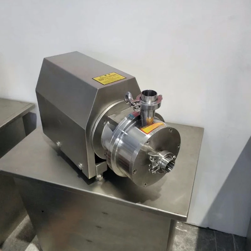 Гигиенический встроенный эмульгирующий миксер насос гомогенизатор с высоким