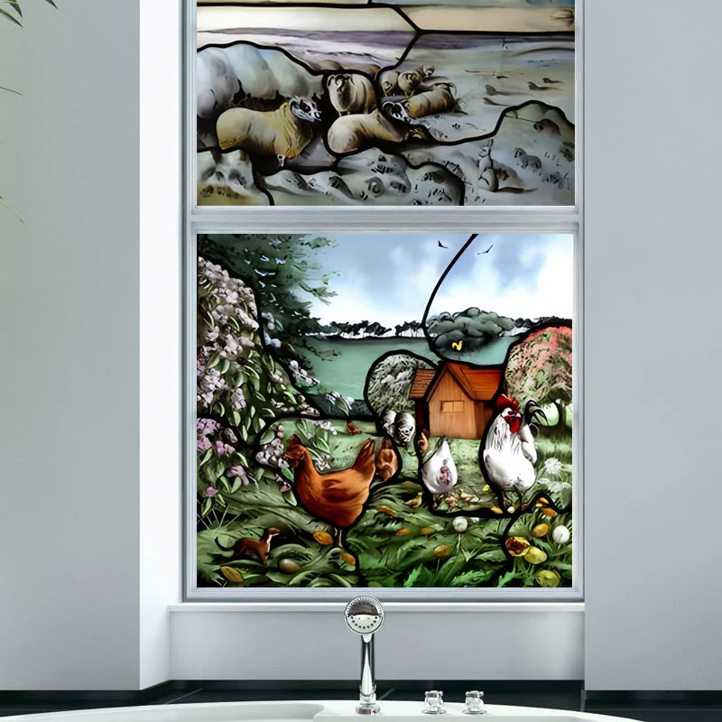 Фотообои изготовленные на заказ подходят для любого размера или формы окон