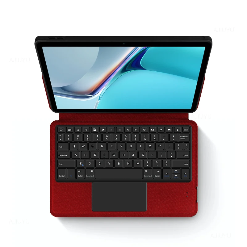 

Keyboard Case For Huawei MatePad 11 2021 DBY-W09 10.95 inch Tablet Wireless Bluetooth keyboard Protective Cover Case TPU Shell
