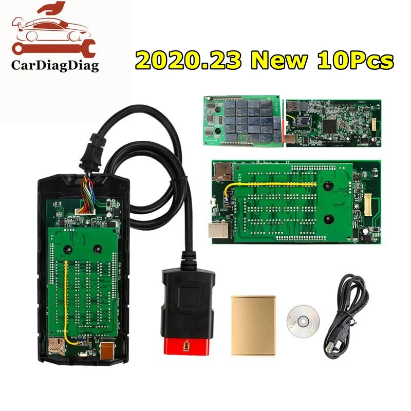 10 шт. для TCS Pro DS 150 двойная печатная плата 9241A V9.0 DS150 BT USB 2020,23/2017.R3/2016.R1 OBD 2 OBDII Автомобильный диагностический инструмент