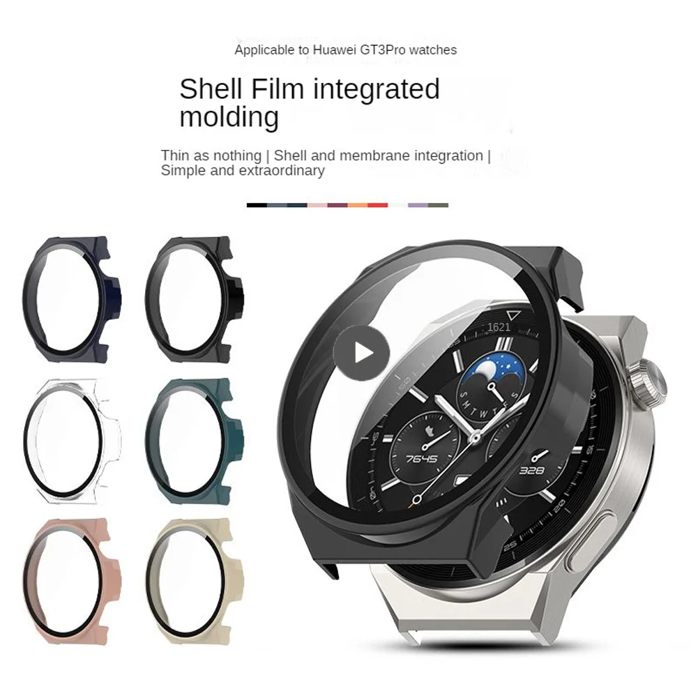 

For Huawei Watch Gt3 Protective Case Soft 46mm Watch Case Dustproof Protective Cover Full Cover Protective Bumper Anti-fall