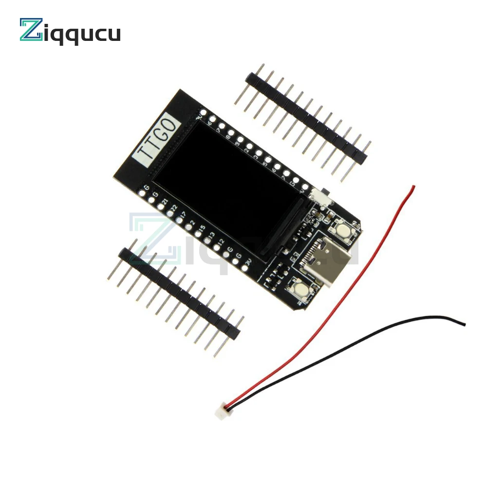 Макетная плата с ЖК-дисплеем 1,14 дюйма, T-дисплей CP2104, 4 МБ, ESP32WiFi, Bluetooth, модуль для Arduino