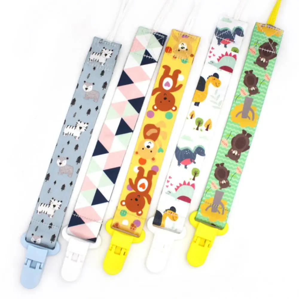 

Portable Baby Pacifier Clip Cute Multicolour Anti-lost Toy Belt Children Accessories Anti-lost Chain Cartoon 29cm Nipple Chain