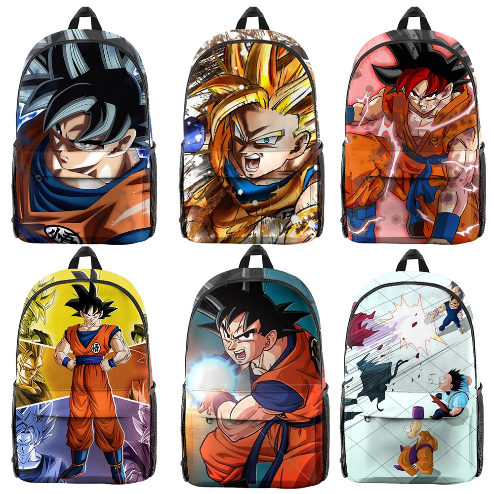 

Модный рюкзак из ткани Оксфорд с объемным рисунком из аниме «Драконий жемчуг»