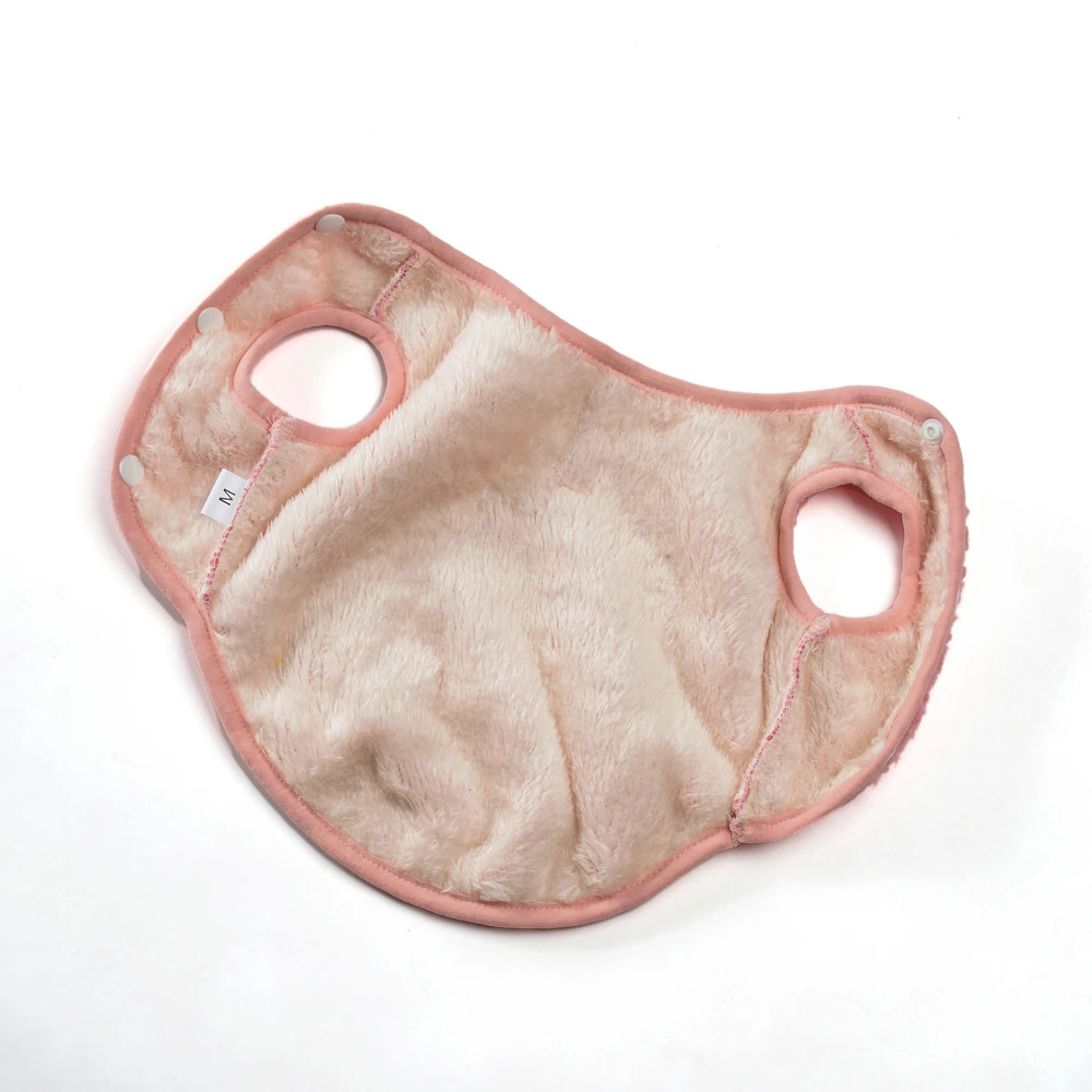 Осенне-зимнее пальто для щенков собак кошек куртка с пряжкой теплая флисовая