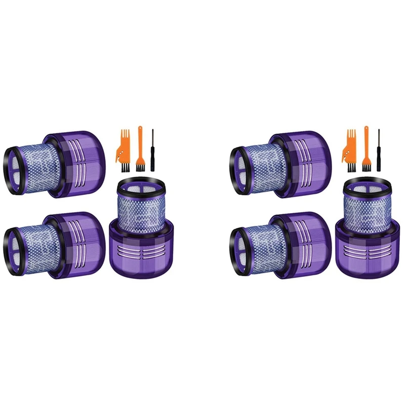 

2 Set Replacement Filters For Dyson V11 V15 SV14 Vacuum Cleaner Accessories Washable Filter+Cleaning Brush