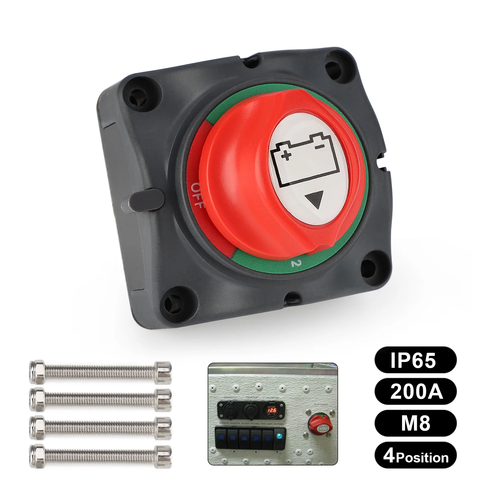 2 и 3-позиционный выключатель питания 12 В 24 200 А 300 переключатель отключения