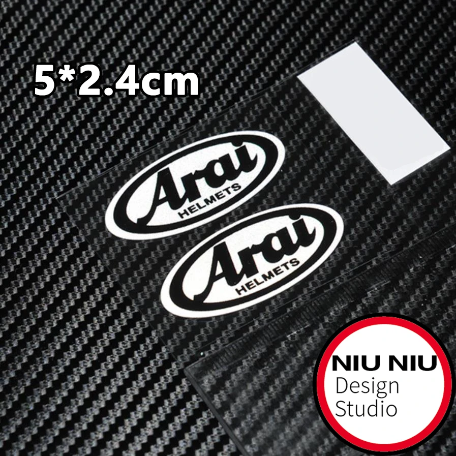 

Автомобильные наклейки NiuNiu для японского тренда, брендовые Индивидуальные забавные наклейки на шлем, безопасные Светоотражающие стики, пара мотоциклов