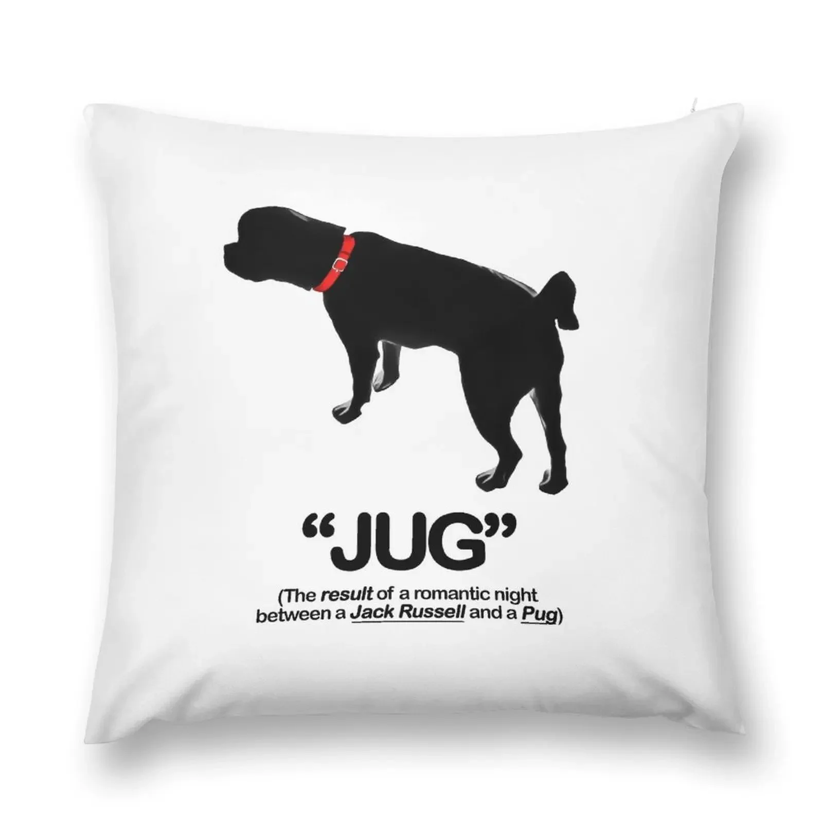 Кувшин-Джек Рассел крест Мопс декоративная подушка Чехлы для диванов диванной