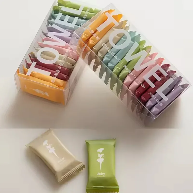 Утолщенные одноразовые салфетки для лица 7/14 шт. сжатые портативные дорожные