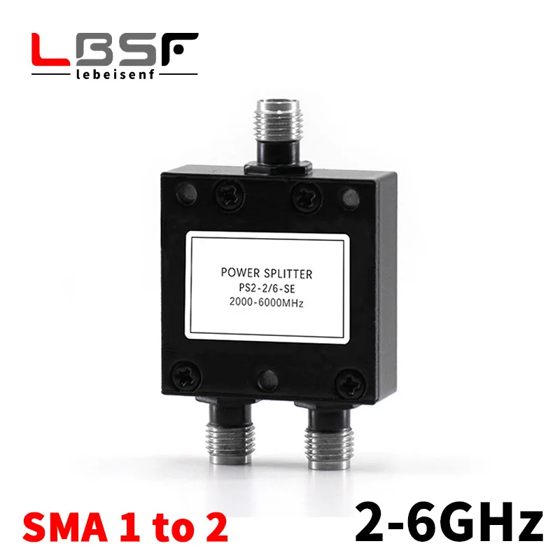 

2-6GHz power divider SMA one to two 2.4G/5.8G/WIFI6 power distribution combiner