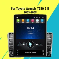 for toyota avensis t250 2 ii 2003 2009 4g carplay android autoradio 2 din 9 7 tesla screen car multimedia player gps navigator