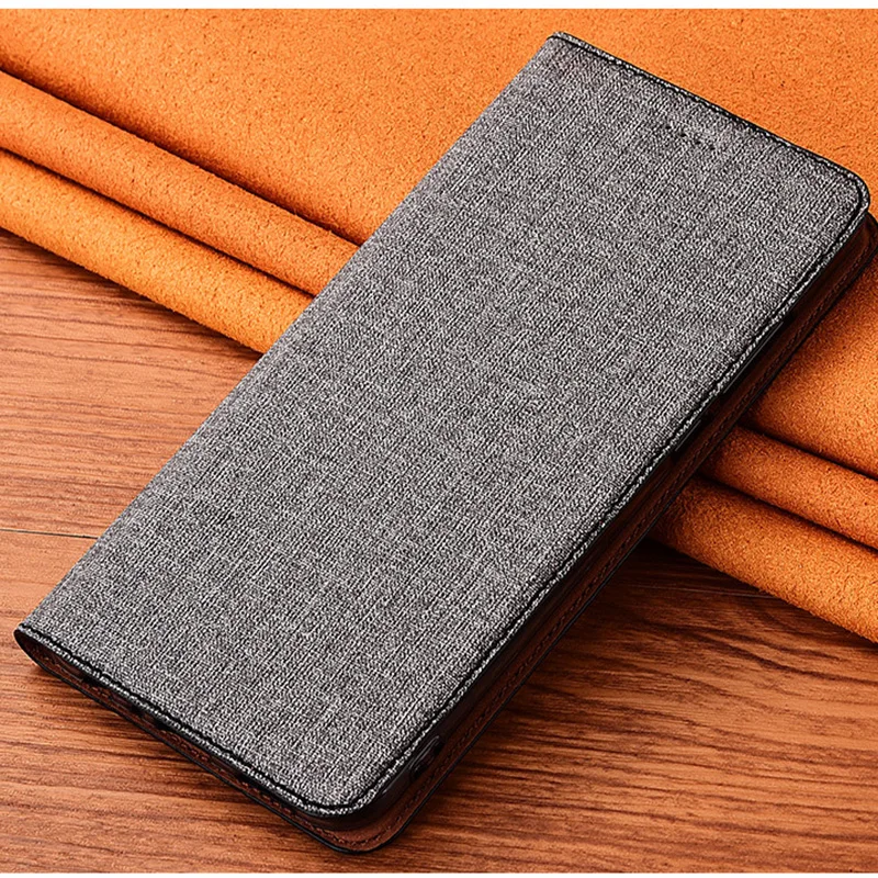

Luxury Cloth Flip Phone Case for UMIDIGI C1 G1 A13S A11S A9 A7S A3X A3S AS6 Pro Max Global Magnetic With Kickstand Cover