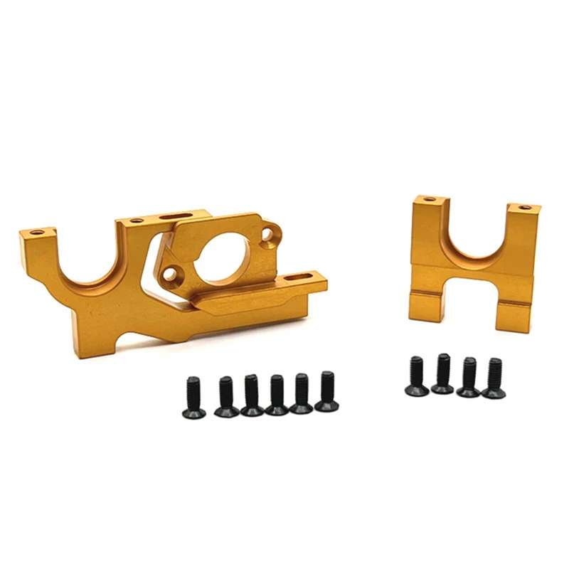 

Metal Adjustable Motor Mount And Center Gear Mount Set For Wltoys 104072 104001 104002 1/10 RC Car Upgrades Parts