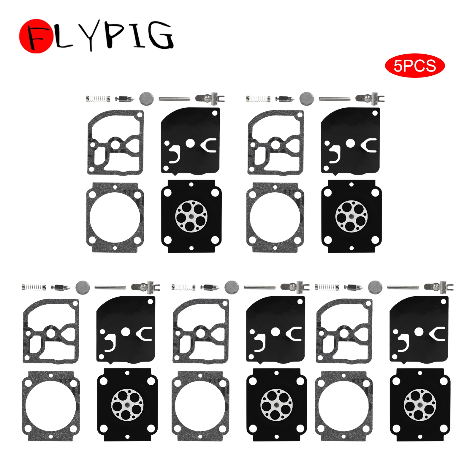 Карбюратор 5х для STIHL BG66 BG86 ZAMA комплект для ремонта и восстановления RB 155 MS 180 170 MS180 MS170