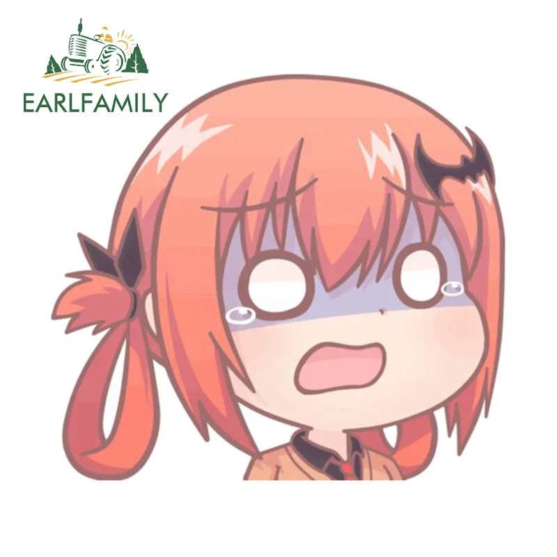 Фото EARLFAMILY 13 см X 11,7 см для Satanichia Kurumizawa Mcdowell Chibi, автомобильная наклейка для ноутбука, устойчивая к царапинам наклейка, индивидуальный виниловый декор №1