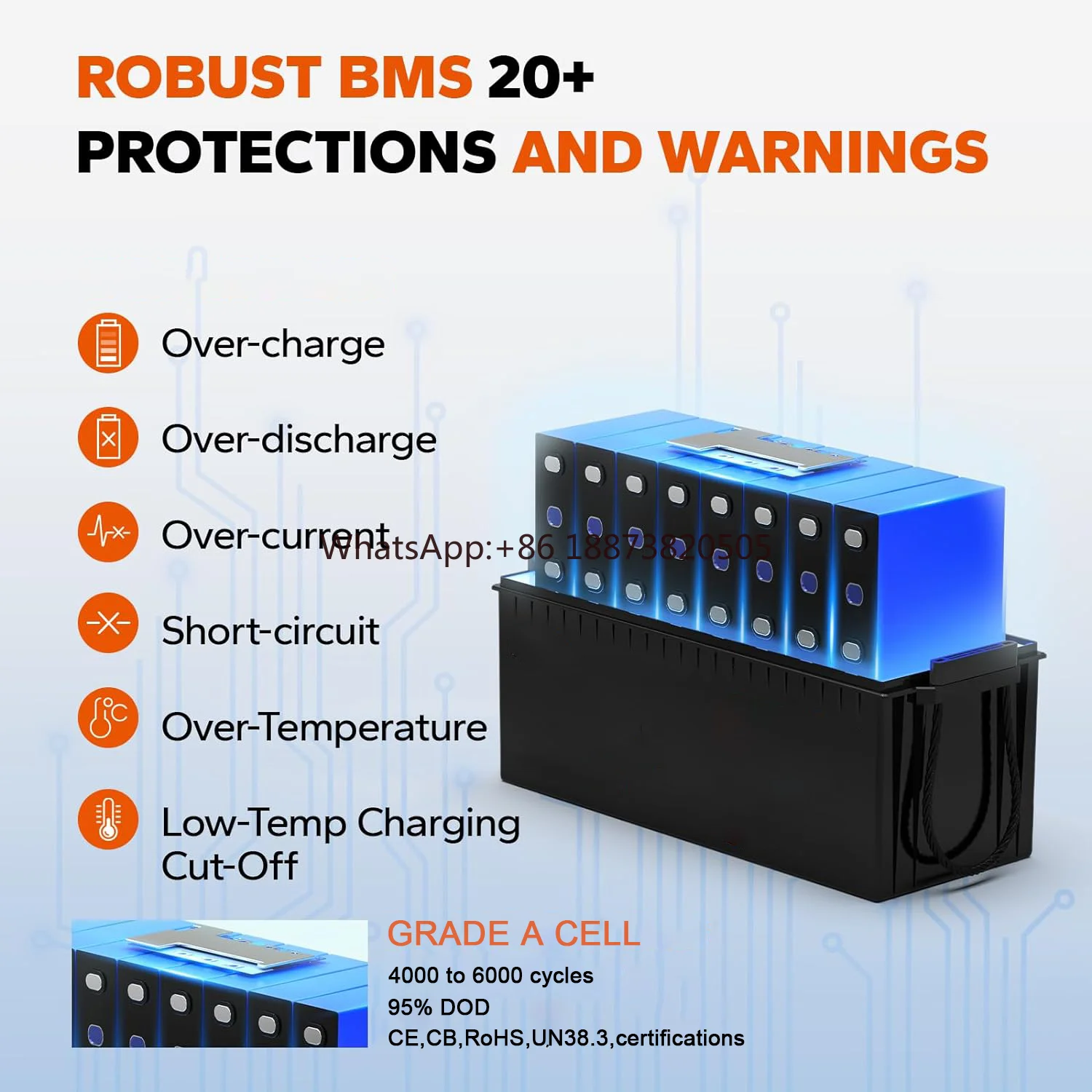 ZTGF пользовательский бытовой Аккумулятор для хранения энергии перезаряжаемые