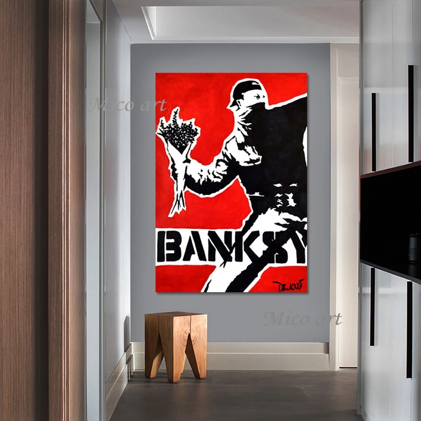 Дешевые холщовые картины без рамки искусство и ремесло акриловые настенные для