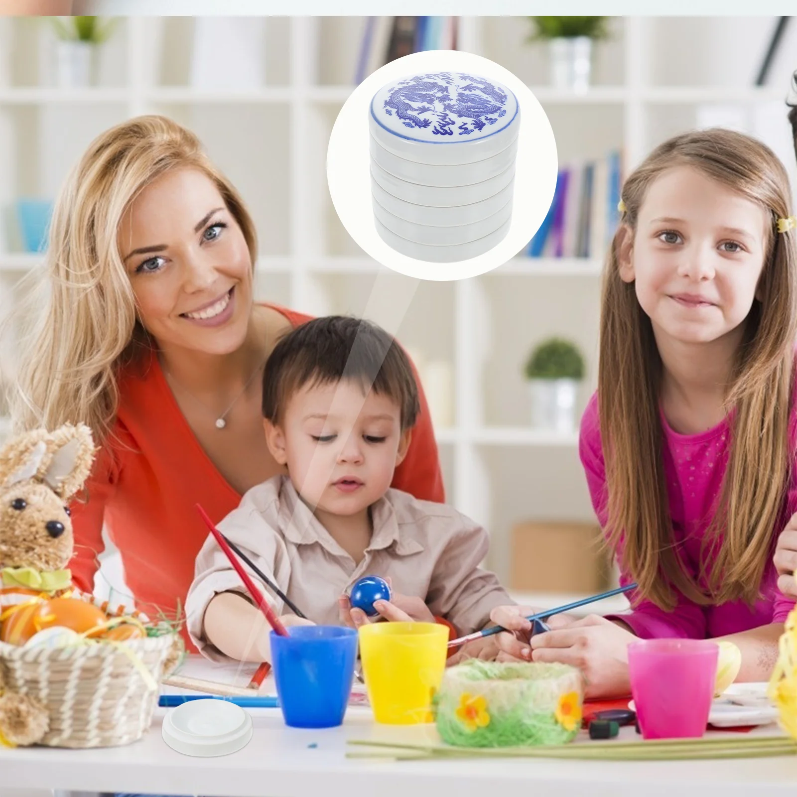 

Drawing Palettes with Traditional Chinese Painting Pattern Painting Accessory