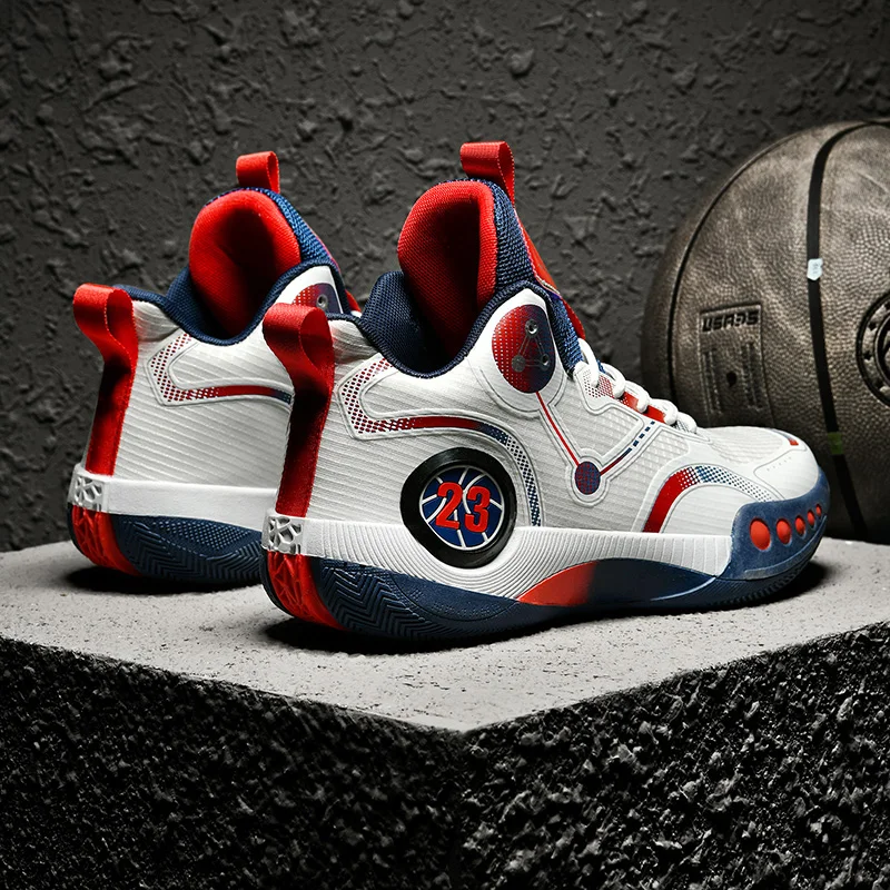 New Men Shoes Casual Sneakers High Top Men's Basketball Shoes Wear-resistant Non-slip Sports Shoes Breathable Men Sneakers