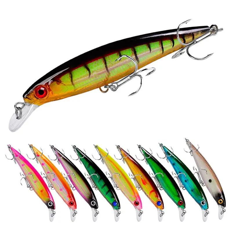 10 шт. рыболовные приманки с острым крючком