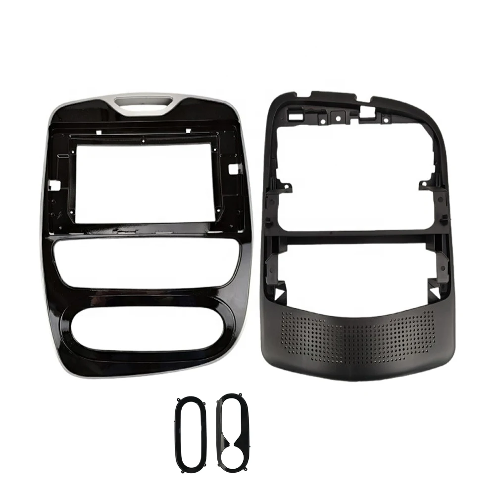 

2 Din 10.1 Inch Car Radio Fascia Panel Frame for Renault Clio 2012-2019 Dashboard ABS+PC Plastic Installation Trim Kit