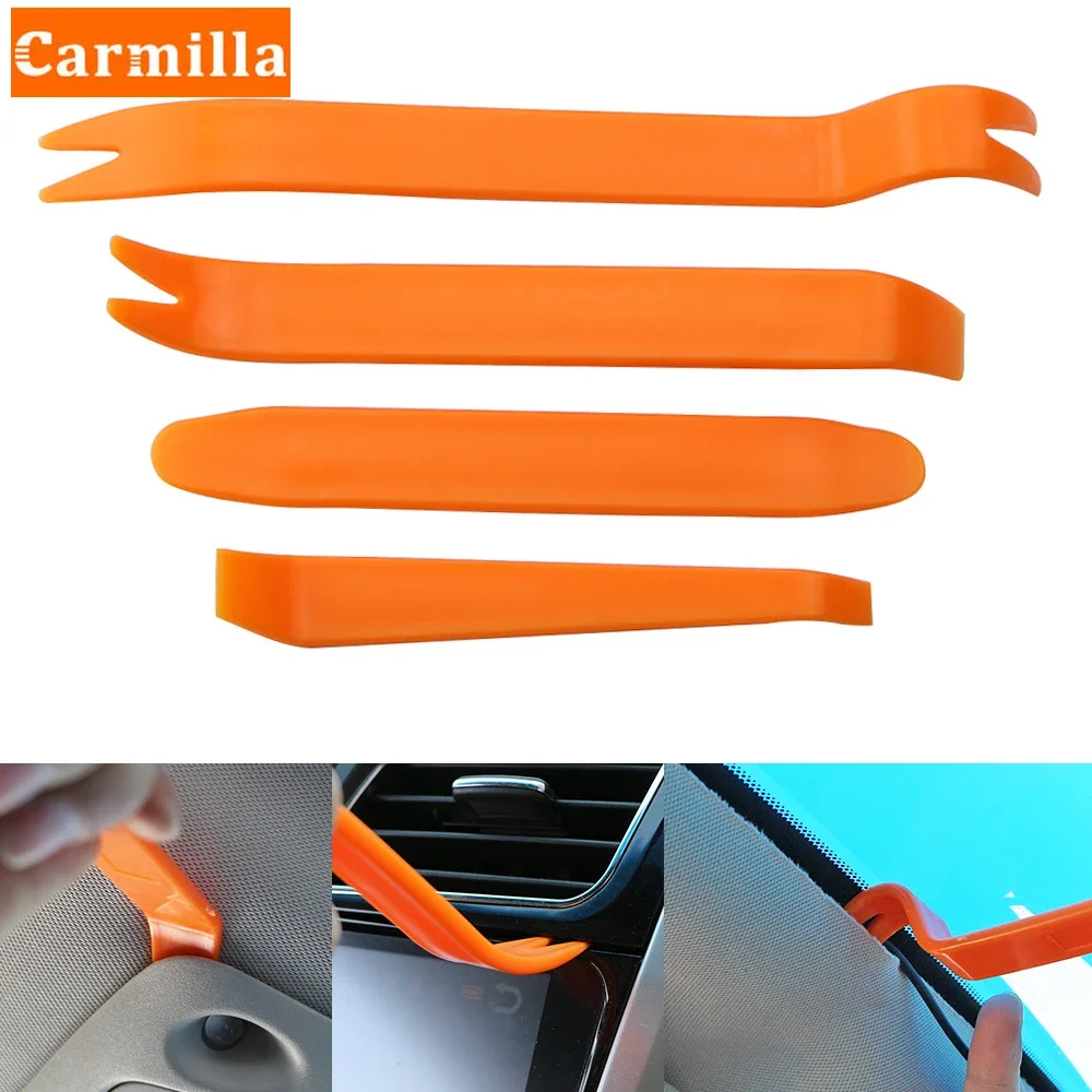 

Carmilla 4 шт., инструмент для снятия обшивки дверной панели, аксессуары для Mercedes Benz W168 W169 W176 W177 W190 W205 W210 W222 C180 C200