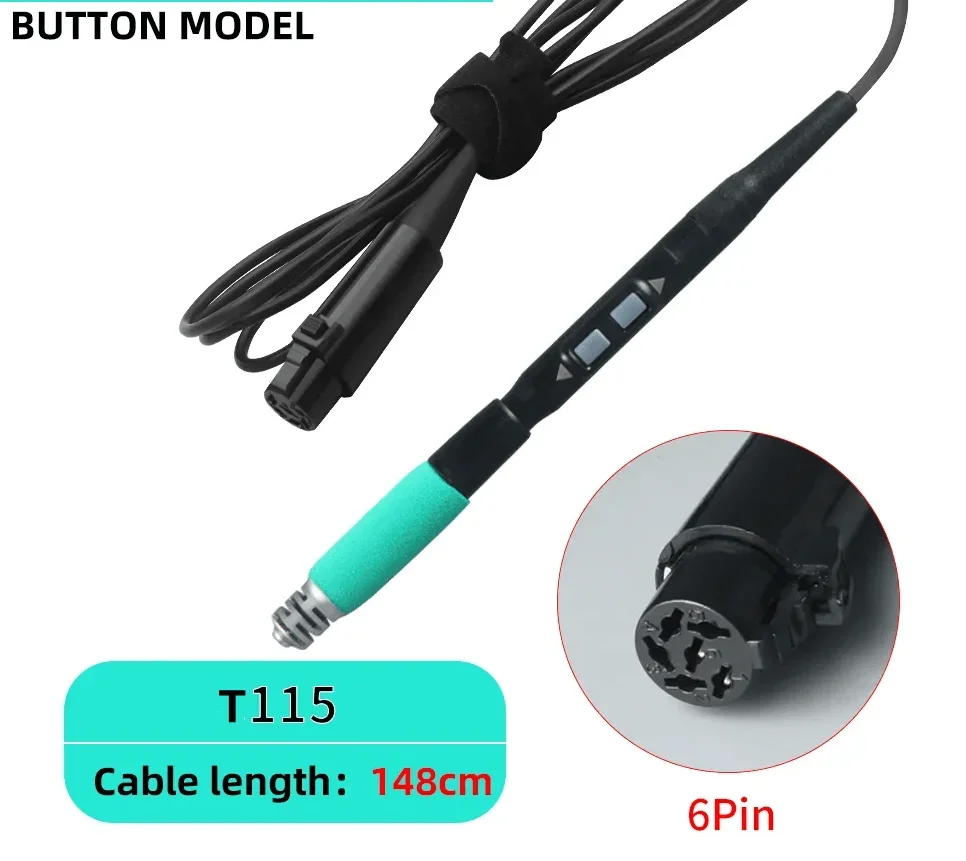 Фото Sugon рукоятка паяльника T245 T210 T12 T115 ручка станции для JBC Sugon Aifen A9 A9PRO T26D A902 Aixun T3B T3A набор инструментов для сварки железа №3
