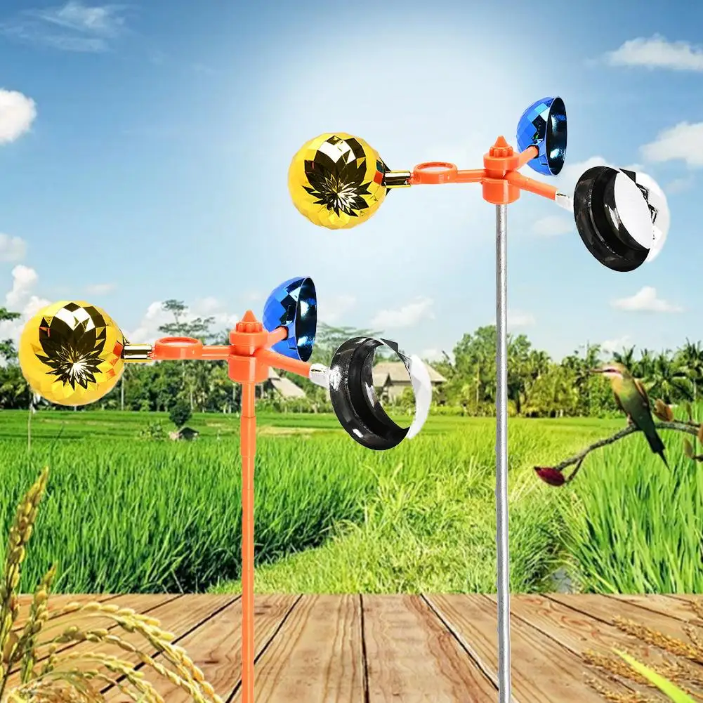 Инструмент для рыбалки птиц на солнечной батарее новый садовый фрукт умный