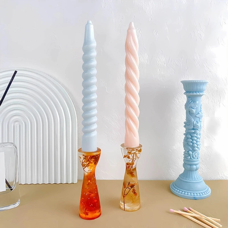 

Формы для свечей, формы для литья из смолы, сделай сам, 3D силиконовые формы, спирали, формы для свечей, силиконовые формы, для