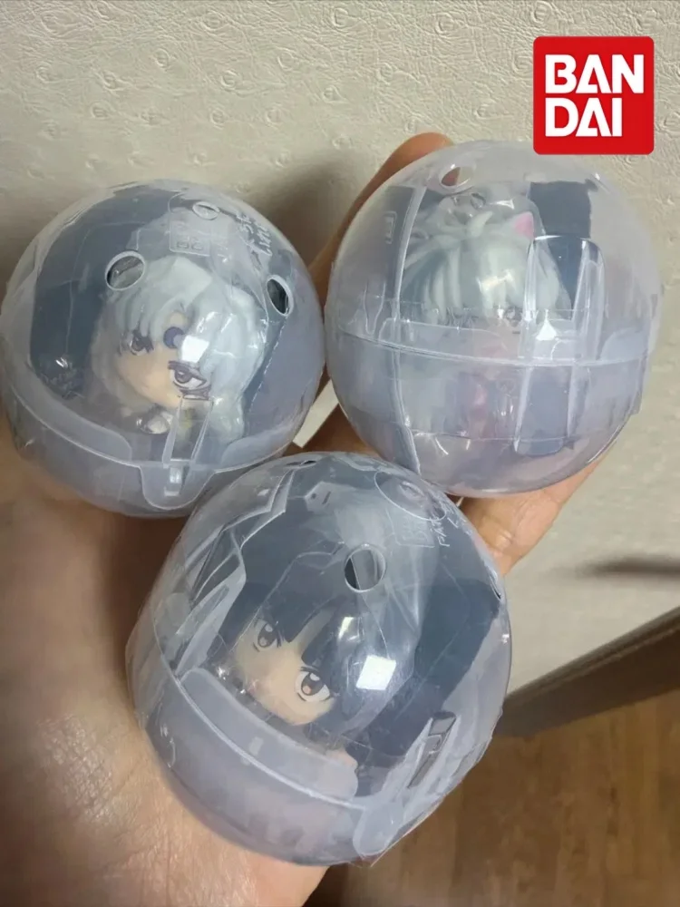 Брелок-фигурка Bandai Inuyasha Gashapon Connected, миниатюрный, 35 мм, ПВХ, подвеска, Сессёмару, Кагомэ, Шиппо, Мираку, Сангё, аниме (art.: 3920dbba14860) - 3920dbba14860