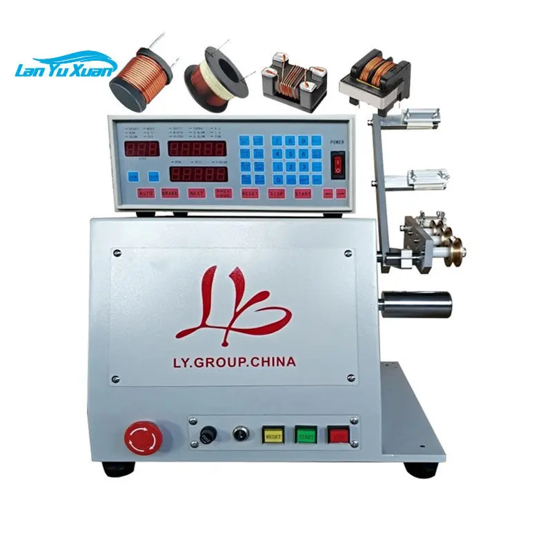 

Горячая Распродажа 820, компьютерная катушечная обмотка для проволоки 0,2-3,0 мм 750 Вт с 3-фазным мотором, новый компьютер с автоматической намоткой катушки