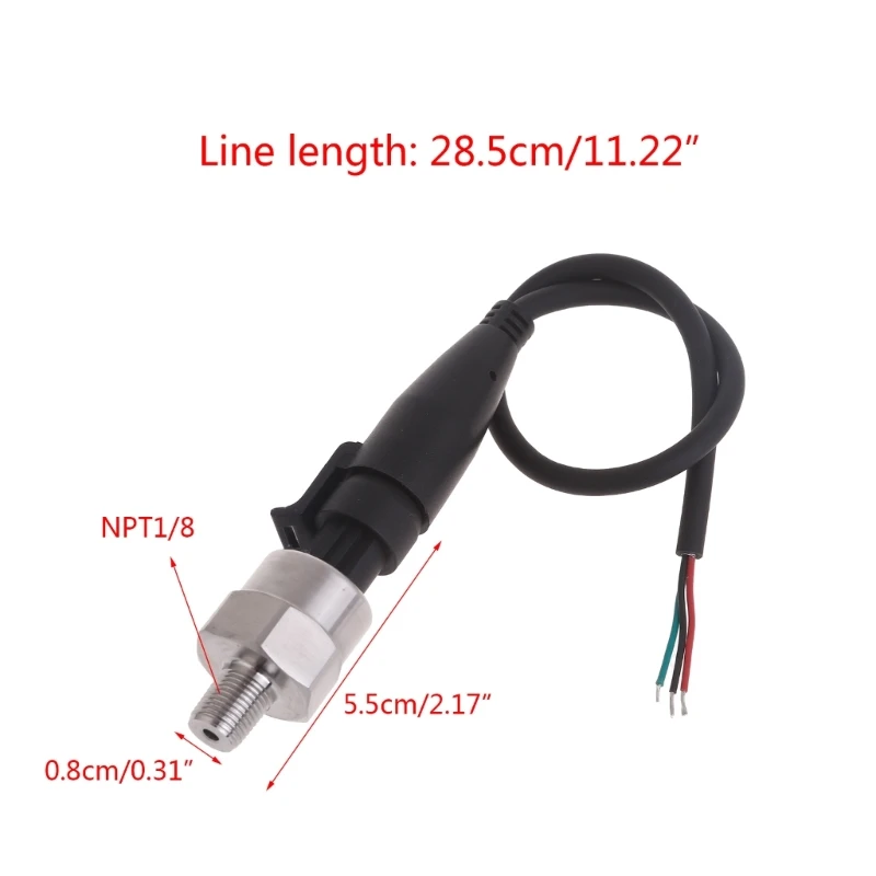 NPT1/8&quot Преобразователь Датчик Измерение давления воды Газойль