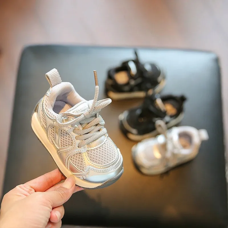 Кроссовки Детские с двойной сеткой на мягкой подошве 15-15 ярдов