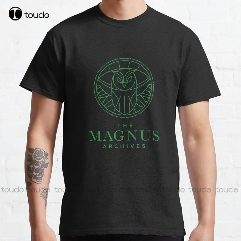 

New All Seeing Owl Classic T-Shirt Black T Shirts Cotton Tee S-5Xl