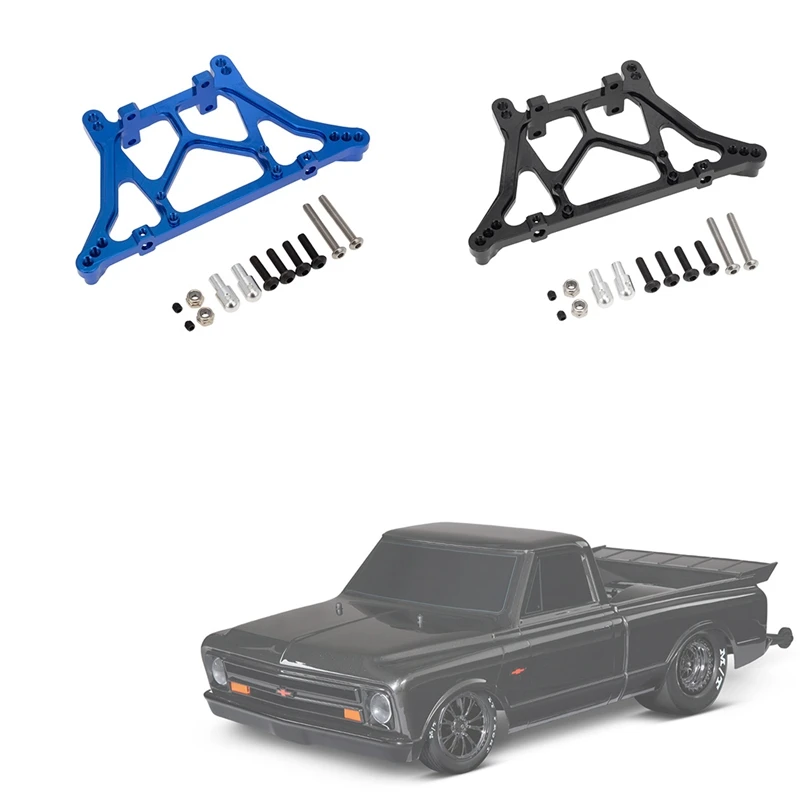 Фото Металлическая Задняя амортизационная башня для Traxxas Drag Slash 1967 Chevy C10 1/10 аксессуары для радиоуправляемых грузовиков №5
