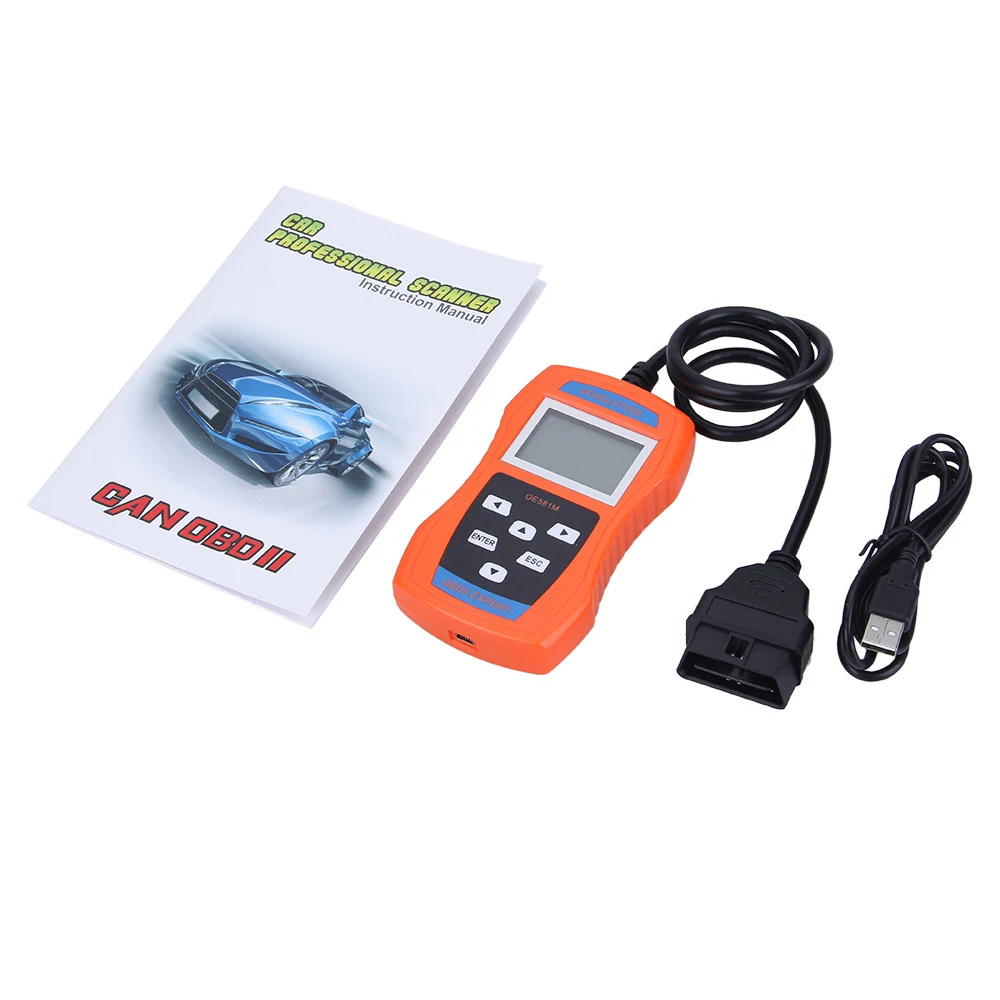 

Многоязычный сканер ошибок автомобиля OE581M OBD2 CANBUS