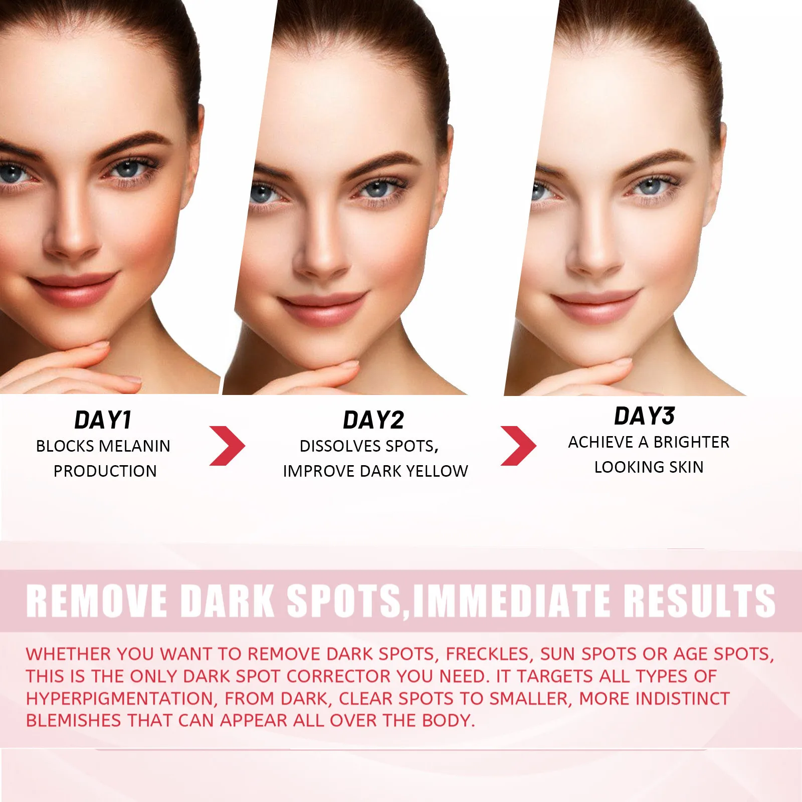 Отбеливающий крем для лица с койевой кислотой корректор темных точек глубокое