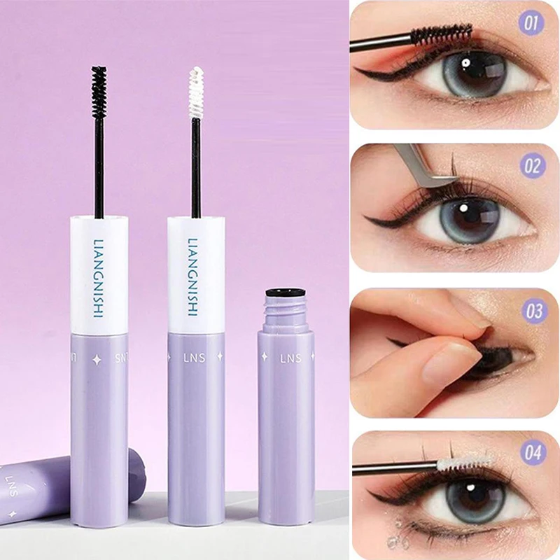 

Double-ended Mascara Colorful Natural Curling Long-lasting Non-smudge Eyelash Extension Black Brown Thick Lengthening Eye Lash