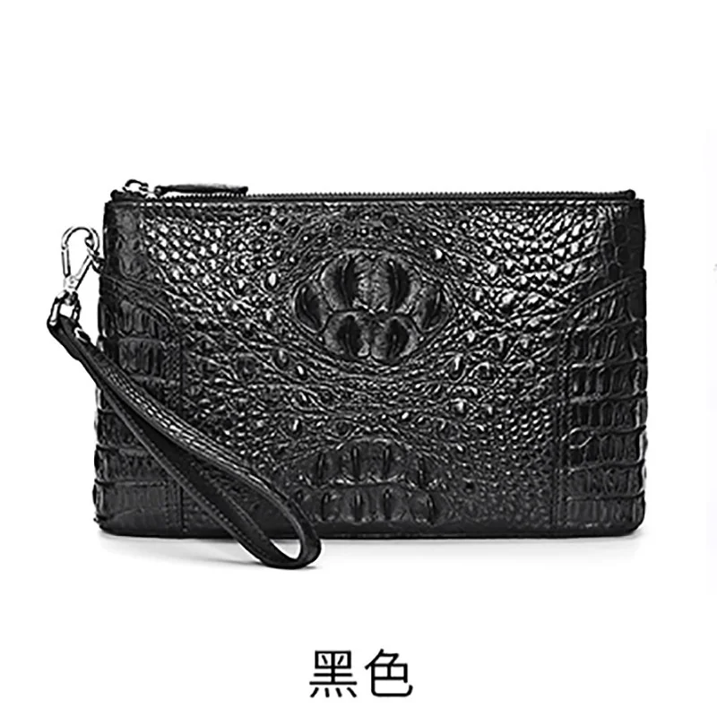 New Men Luxury Briefcases Large Capacity Fashion Bags Genuine Leather Handbag New Leisure Underarm Business Bag High-quality